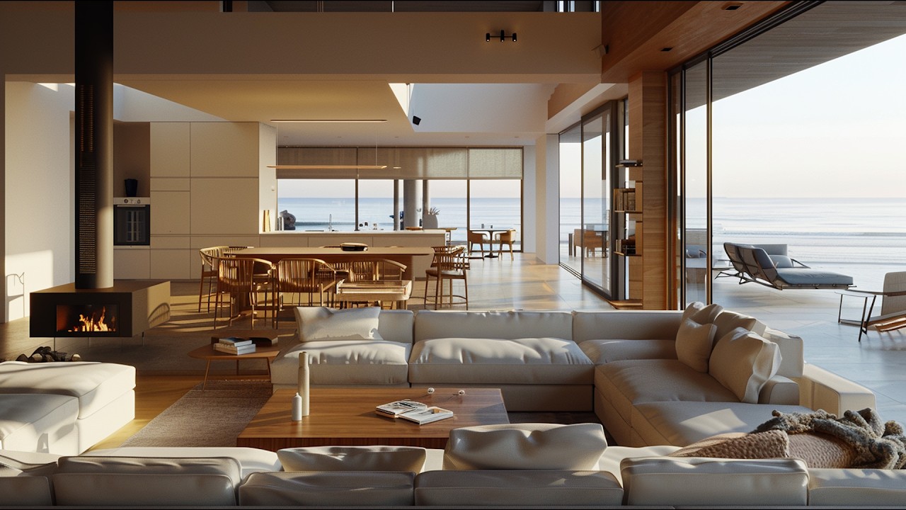 Study & Work Music with Ocean View