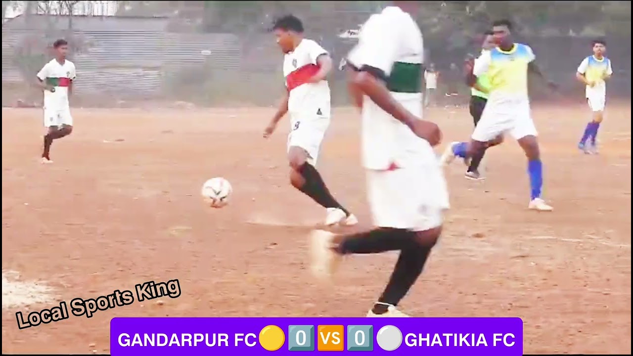 ( GHATIKIA FC ⚪🆚🟡GANDARPUR FC ) fast Qatar finalmatchGadakana football tournament 2️⃣0️⃣2️⃣5️⃣ BBSR