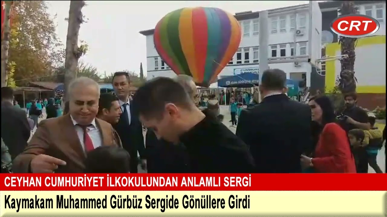 CEYHAN CUMHURİYET İLKOKULUNDAN ANLAMLI SERGİ