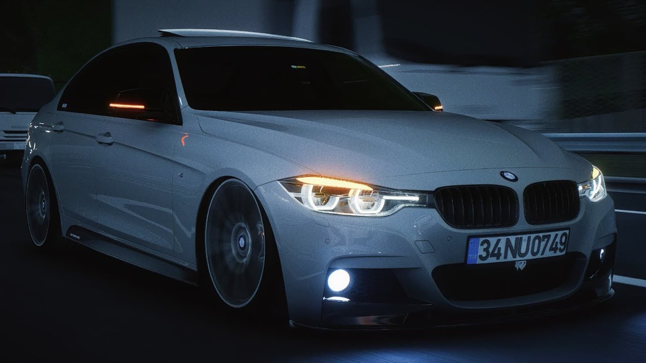 BLOK3 x EZHEL x BERGEN - UTAN ETTİKLERİNDEN | Bmw F30 M-Sport 330i LCİ | ASSETTO CORSA (4K KLİP)