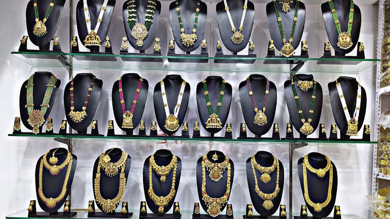 Jewellery,hip belt,dhulan set, all typ jewellery, starting price 10 rupees Chickpet jewellery shop 
