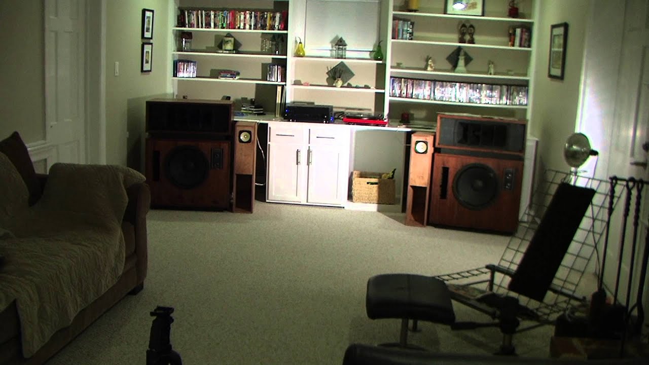 Altec Model 19 (Nineteen) Part #16 - NAD 375BEE Listening Test + Fisher 500B Update