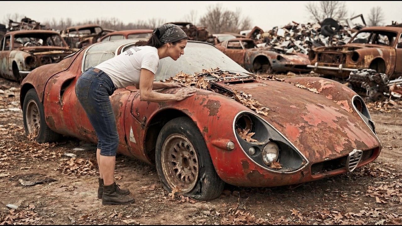 ASMR Car Restoration! 1968 Alfa Romeo 33 Stradale Full Restoration Process