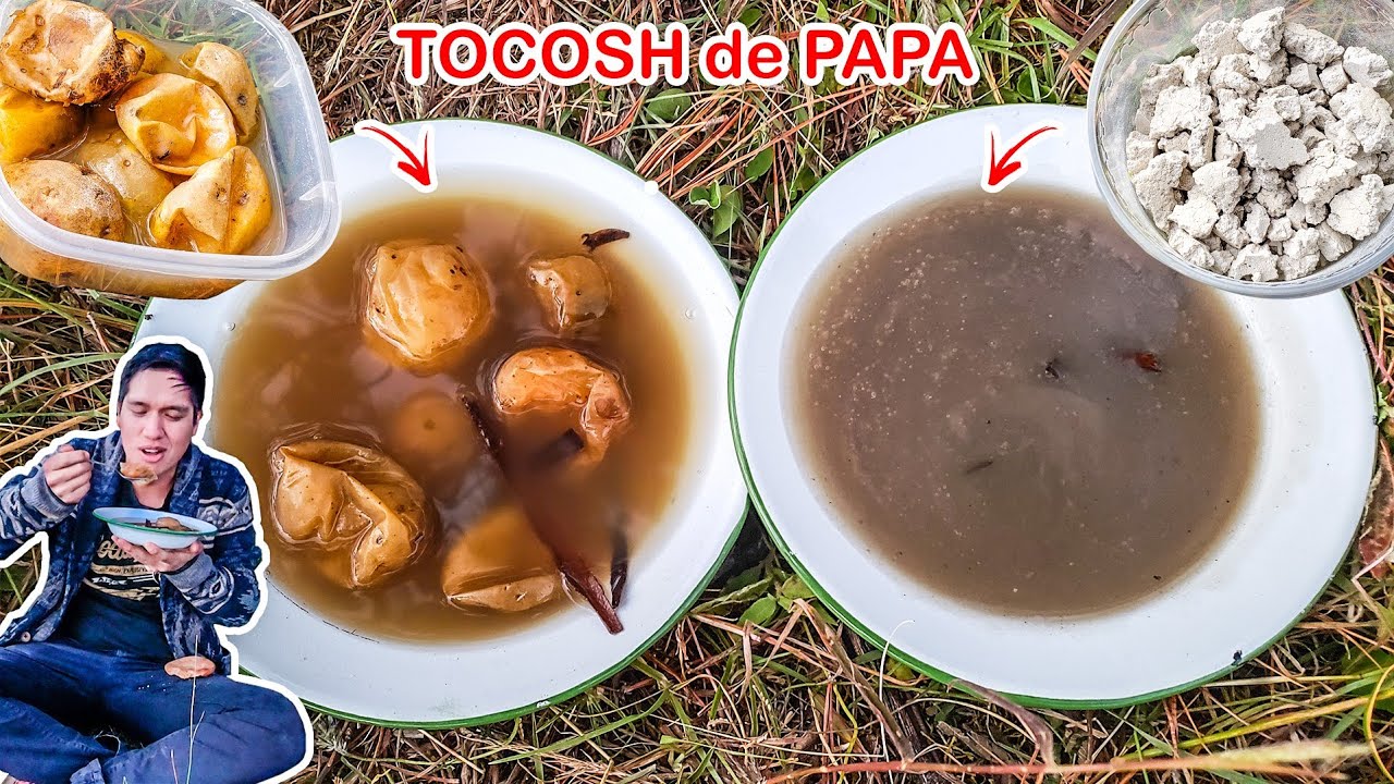 Preparo LA MAZAMORRA MÁS SALUDABLE y NUTRITIVA (TOCOSH o CHUÑO de PAPA)