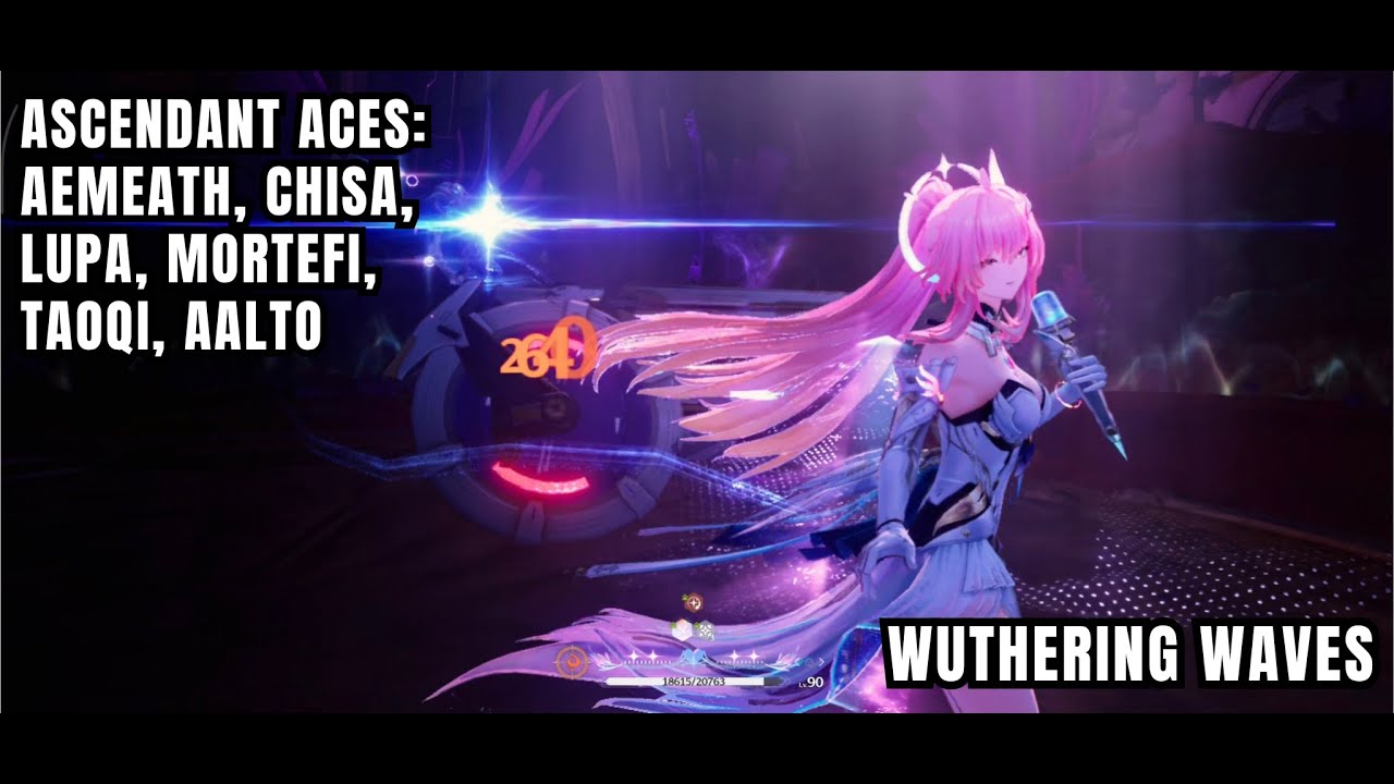 [Wuthering Waves Ascendant Aces] Aemeath, Chisa, Lupa, Mortefi, Taoqi, & Aalto - February 2026 Trial