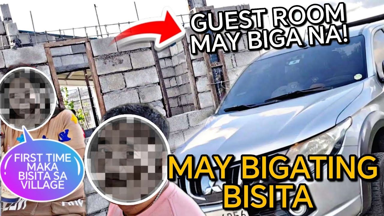 MAY BUMISITA SA VLOGGERS VILLAGE | MAY BIGA NA ANG GUEST ROOM NI MR. J