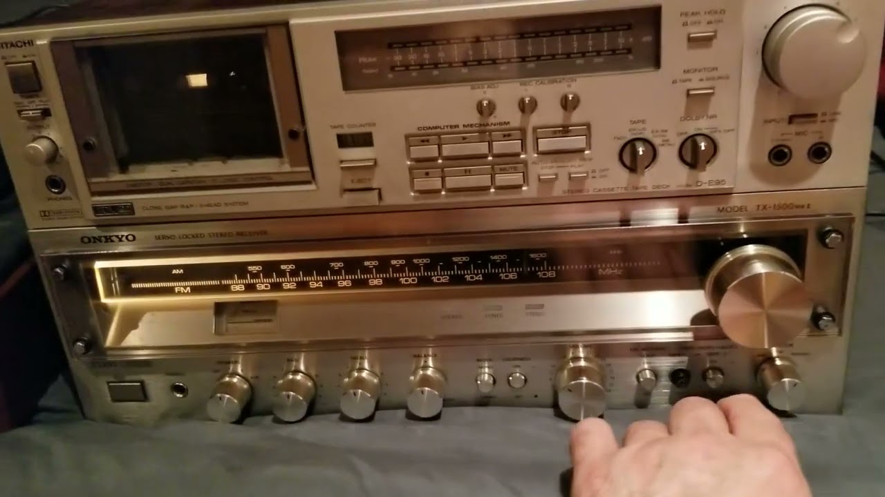 Onkyo TX-1500 MK II Receiver Test