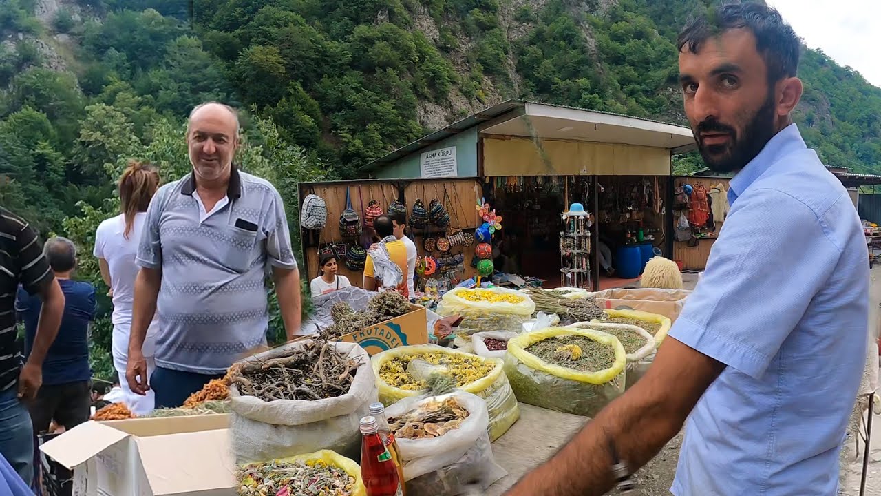 TEHLİKELİ LAHIC YOLU !! 1500 YILLIK LAHIC KÖYÜ AZERBAYCAN 🇦🇿