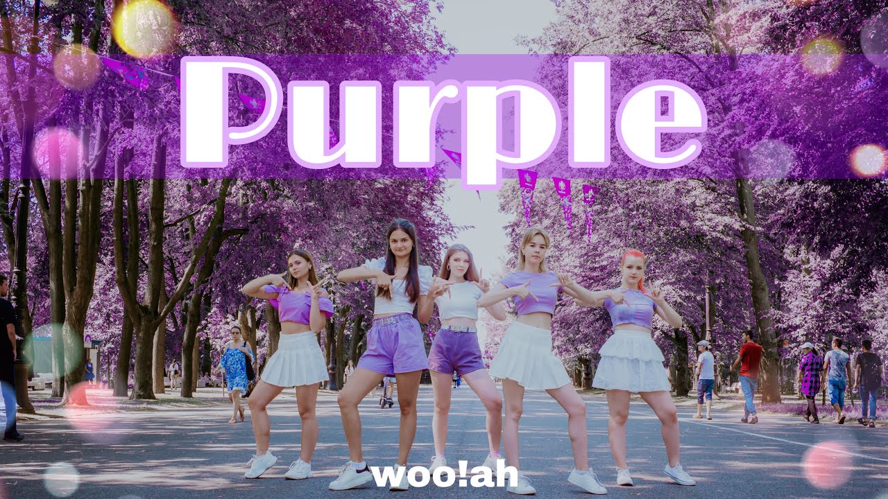[KPOP IN PUBLIC | ONE TAKE] woo!ah! (우아!) - 'Purple' Dance Cover by BLACKSTICK | Russia