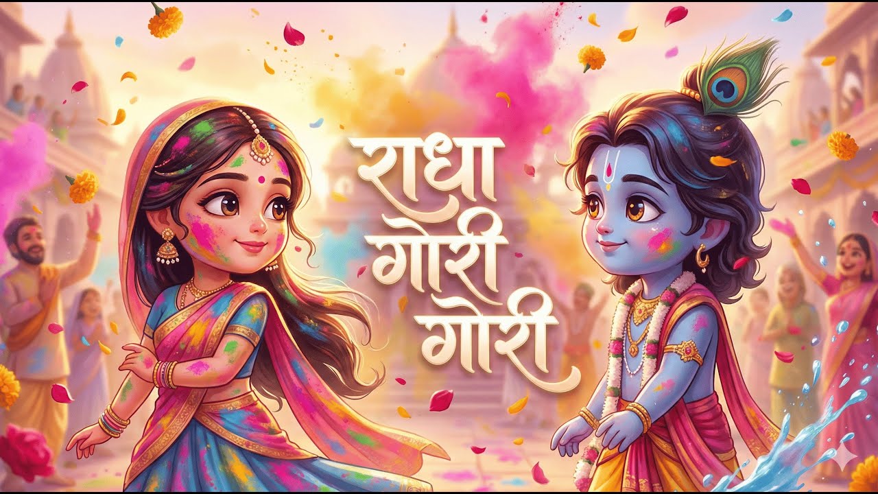 Radha Gori Gori | Krishna Radha Song | Bhakti + Prem Bhajan