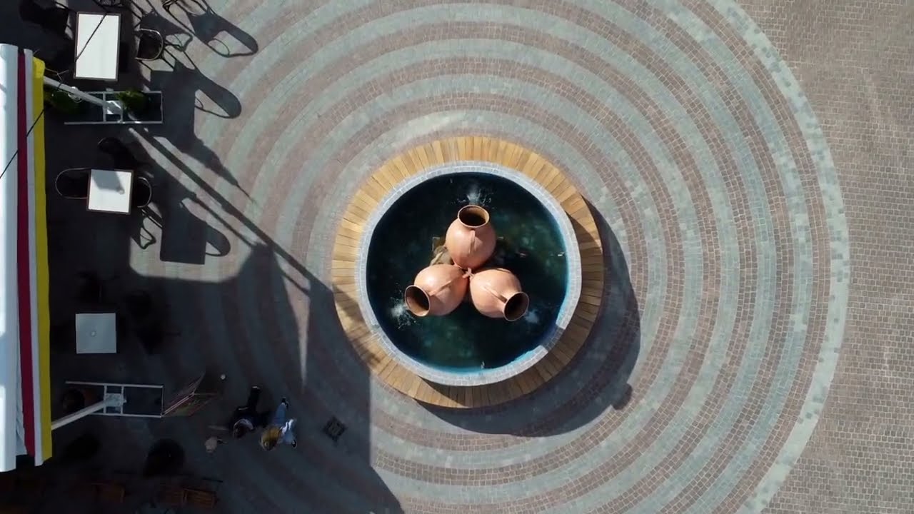 Horezu - Vedere din dronă (Aprilie 2023) - Drone View
