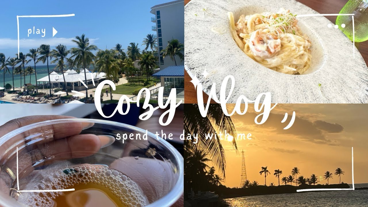 CAFE VLOG| HILTON ROSEHALL, MONTEGO BAY 🌞☕ | Café & Beach