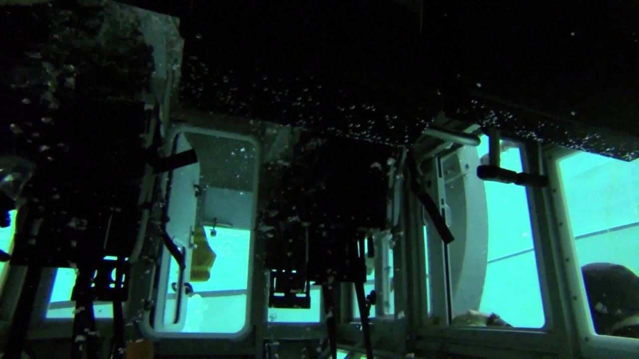 Coast Guard Underwater Egress Training