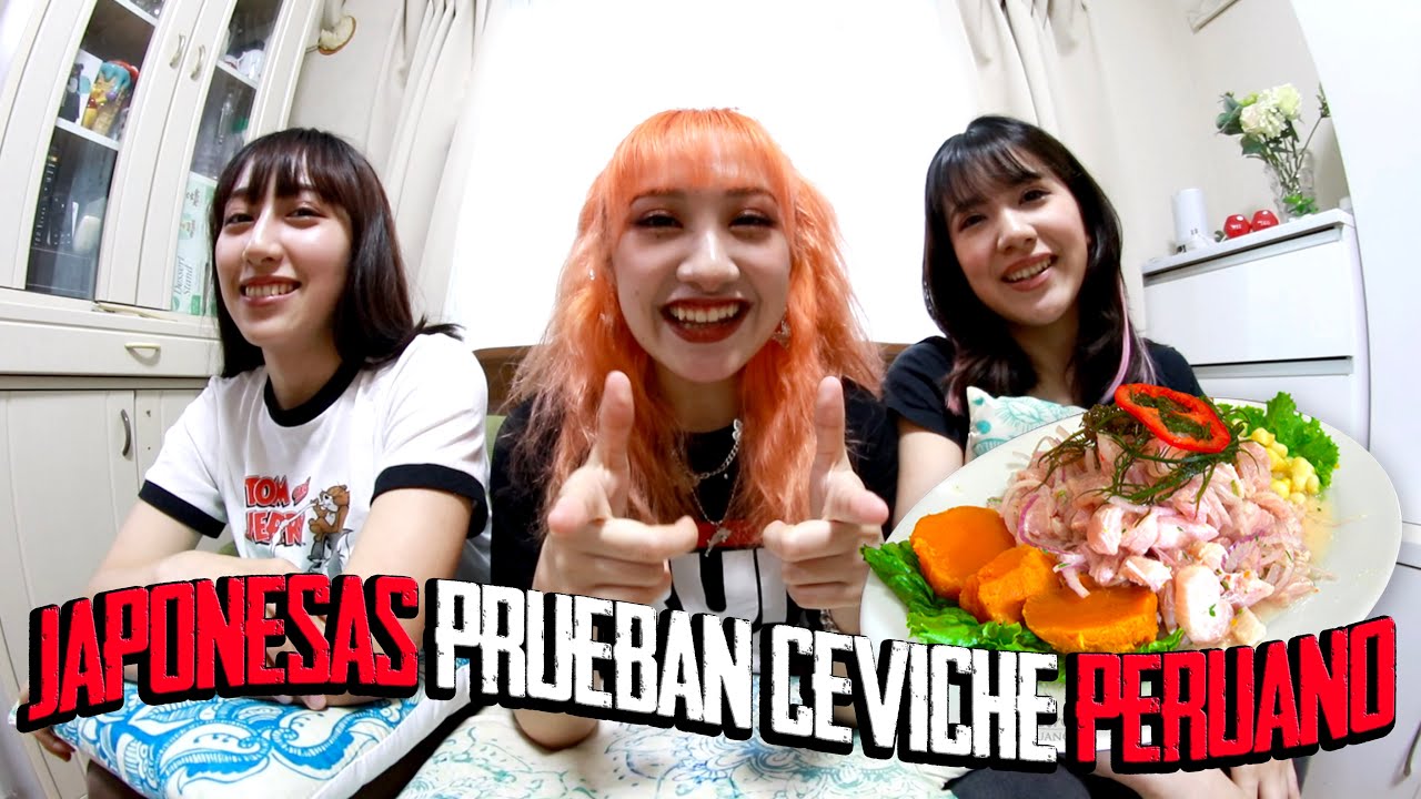 Japonesas 🇯🇵 prueban CEVICHE peruano 🇵🇪 - Amor 1.8
