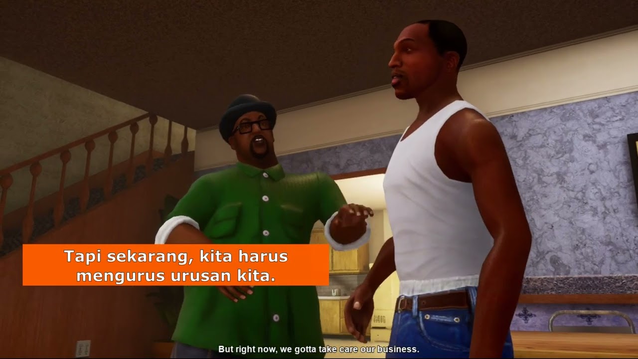 Intro, Misi #1 Big Smoke, #2 Sweet & Kendl - Berkumpul Lagi - Sub. Indonesia - GTA SA Definitive Ed.