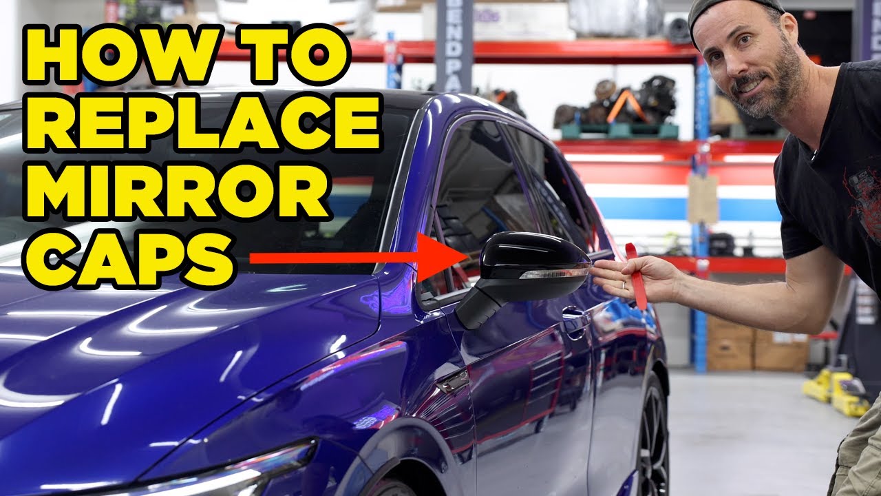 Как заменить крышки зеркал (VW Golf GTI / R)