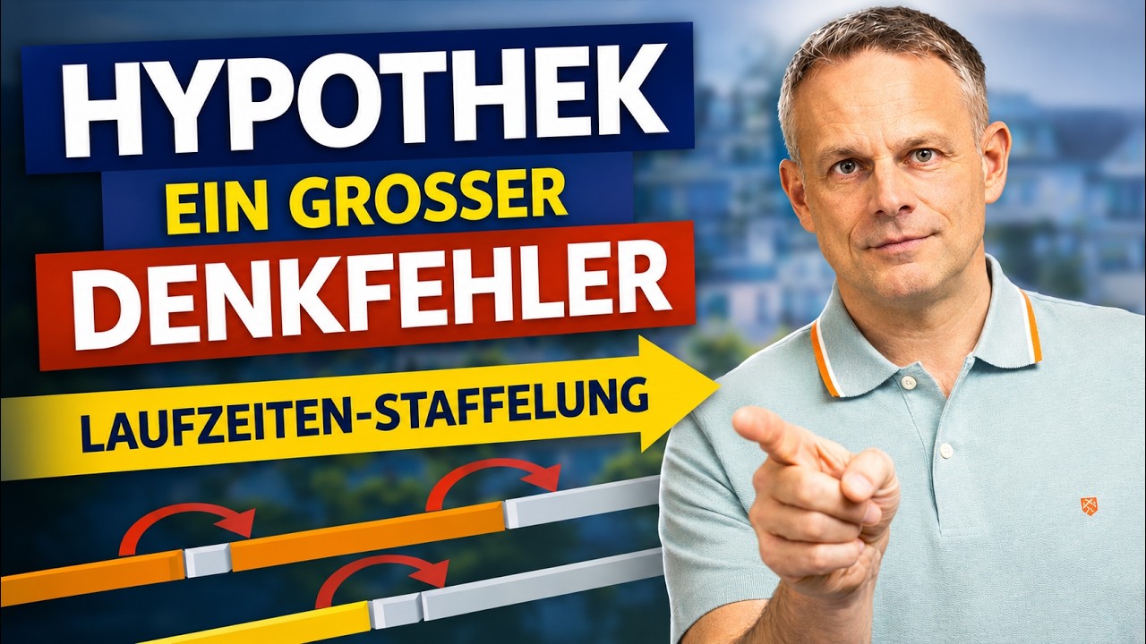 Hypothek staffeln? NICHT MACHEN👉sonst verlierst du viel Geld!