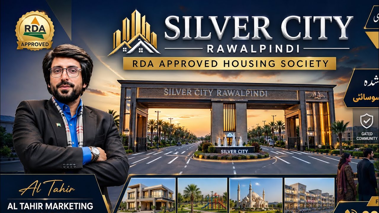 Silver City Rawalpindi | RDA Approved Housing Society | Latest Prices 2026 | 5 Marla, 10 Marla Plots