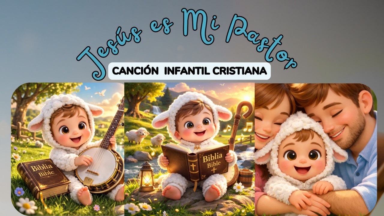 Jesús es Mi Pastor 🐑 | Canción Cristiana Infantil para Niños 2026 – VozAlma Music