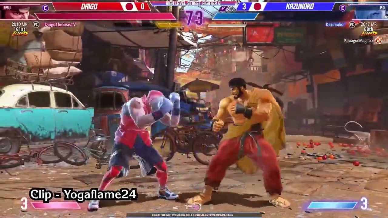 SF6 - Ryu blockstring loop combo (burnout)