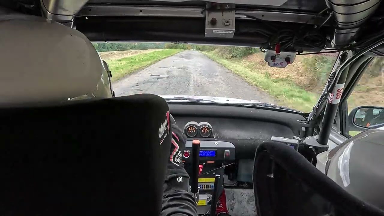 Rally Vyškov 2025 RZ5 Pražan - Pohlídalová | Nissan Micra ONBOARD