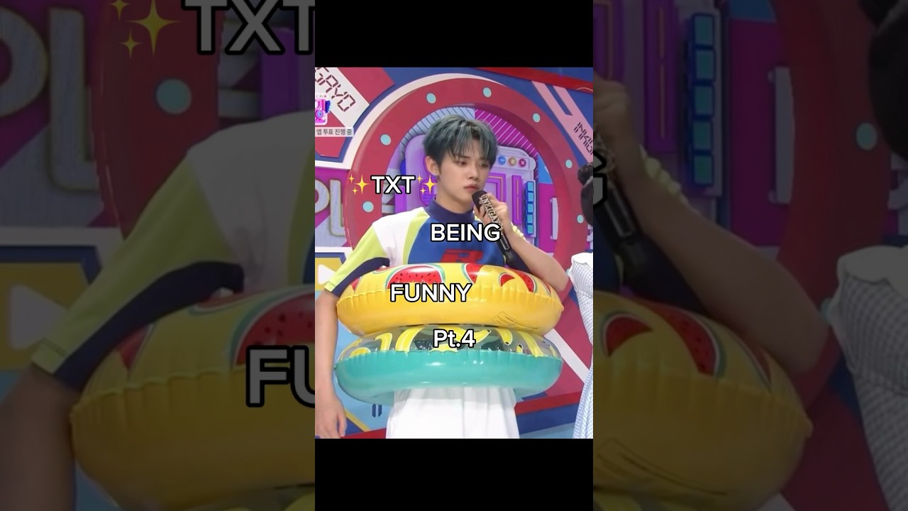 TXT BEING FUNNY🎤✨pt.4 #txt #kpop #funny #moa #tomorrow_x_together