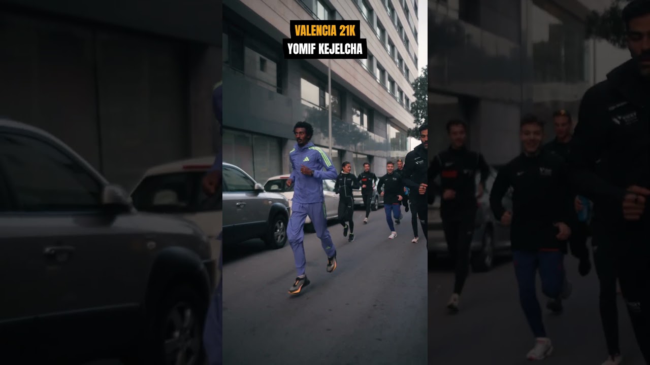 Which time can Yomif Kejelcha  run in Valencia Half Marathon