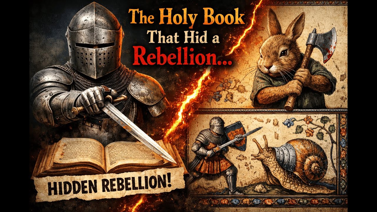 The Holy Book That Hid a Rebellion: Medieval Art’s Darkest Secret