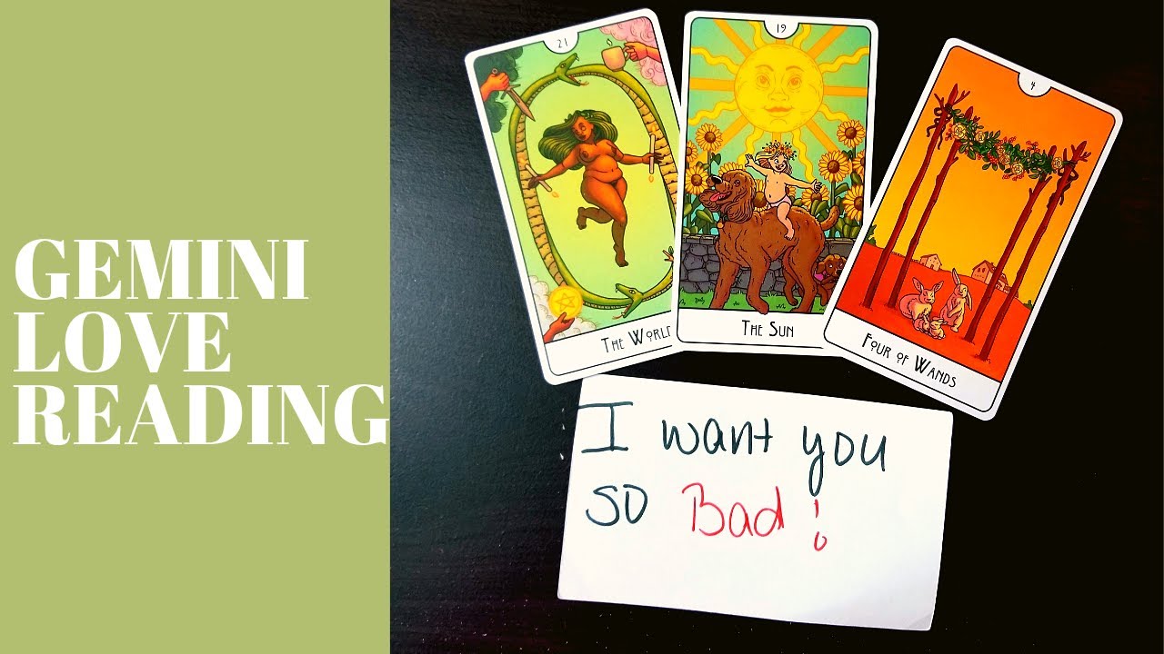 GEMINI♊THEY WILL DO WHATEVER IT TAKES TO HAVE U!🏃‍♂️🔥Tarot LOVE Reading