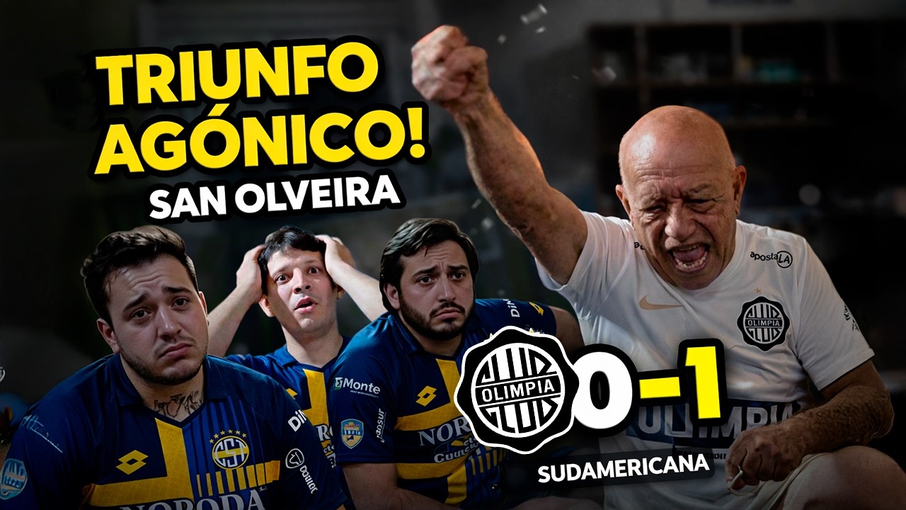 ¡OLIMPIA GANÓ SUFRIENDO! | Reacción Olimpia 1-0 Trinidense