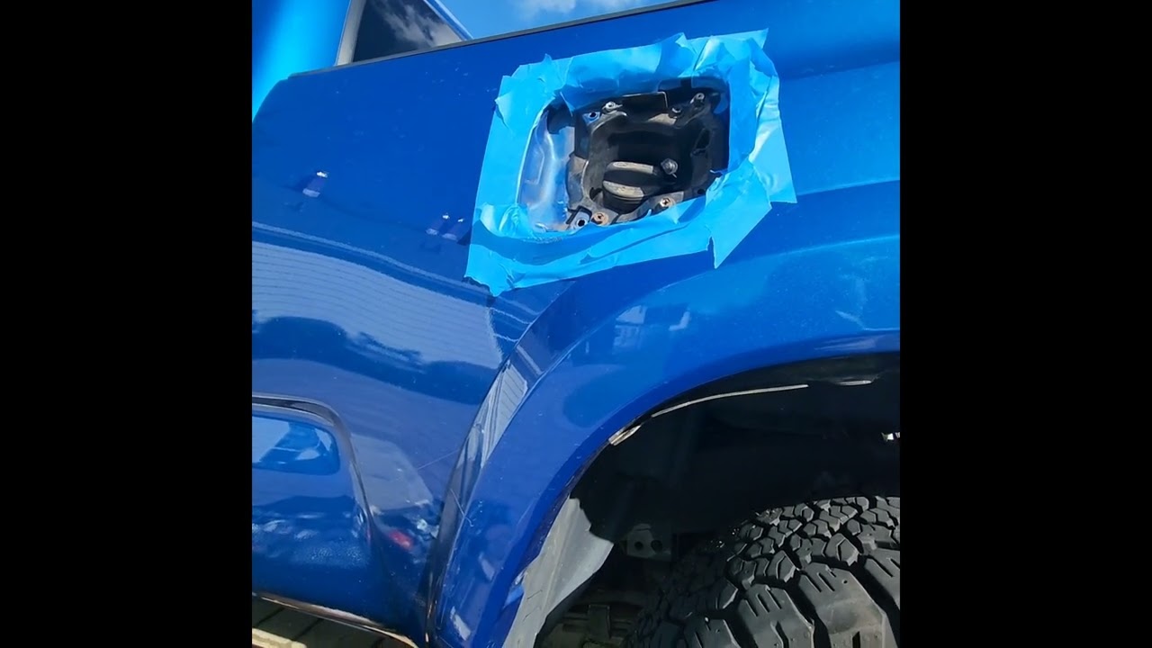 2017 Tacoma TRD Sport Fuel door replacement
