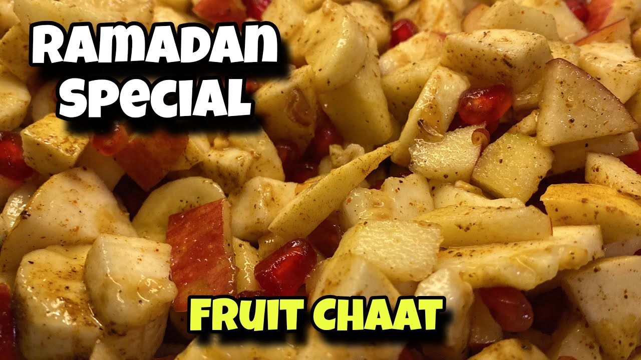 DELICIOUS Fruit Chaat Ramzan Special Recipe