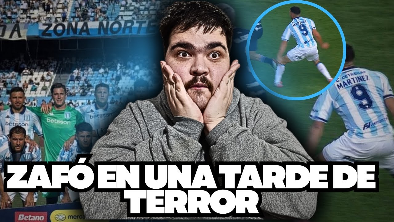 TARDE DE TERROR: RACING ZAFÓ y EMPATÓ 1-1 INDEPENDIENTE RIVADAVAI PERO PERDIÓ A MARAVILLA
