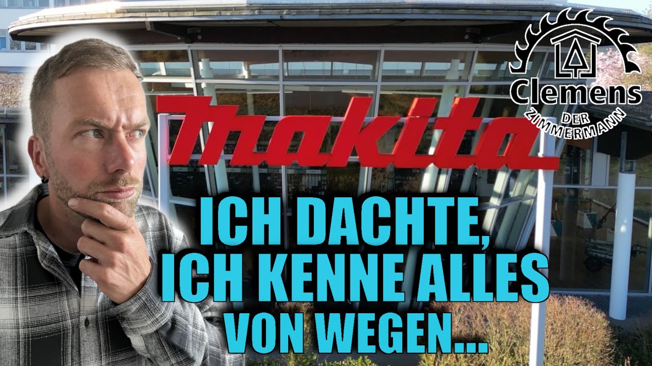 Das Video für alle Makita-Fans 🤩🤩Ich bin zu Besuch im Makita Service- Center