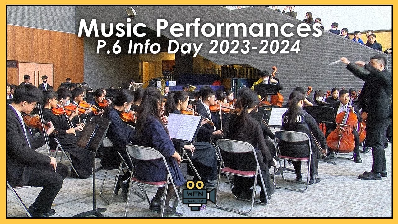 Music Performances | P6 Info Day | 2023-2024