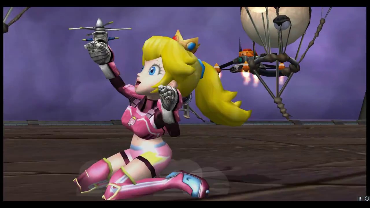 Peach vs Mario - Mario Strikers Charged SKILL LEVEL 5 - nº 4