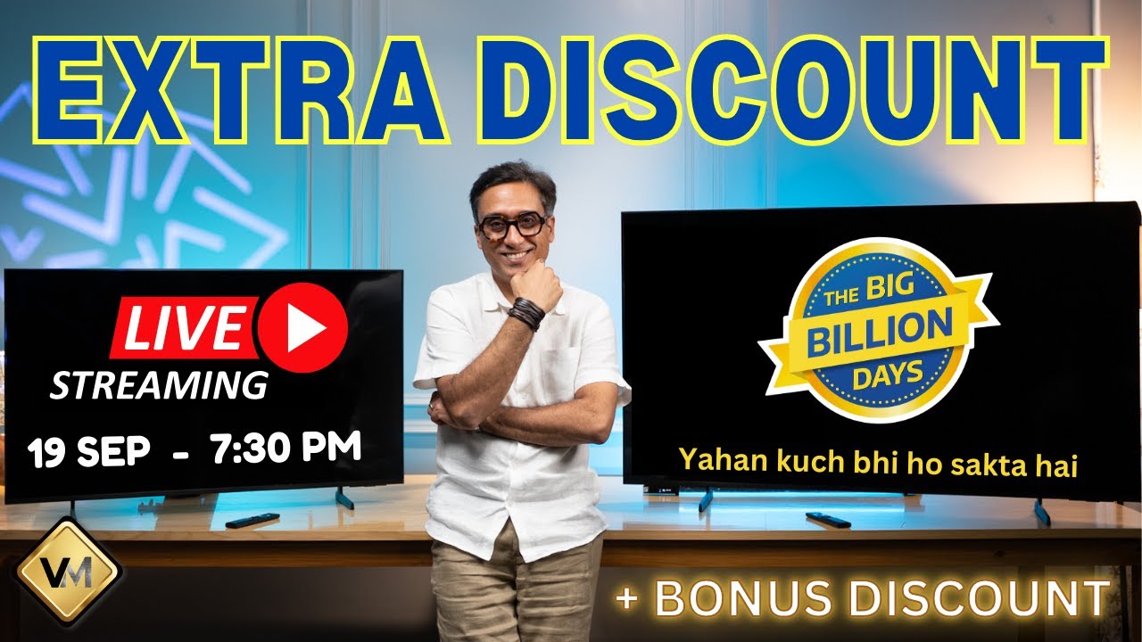 Big Billion Days Deals of Extra Discount | VM One Exclusive