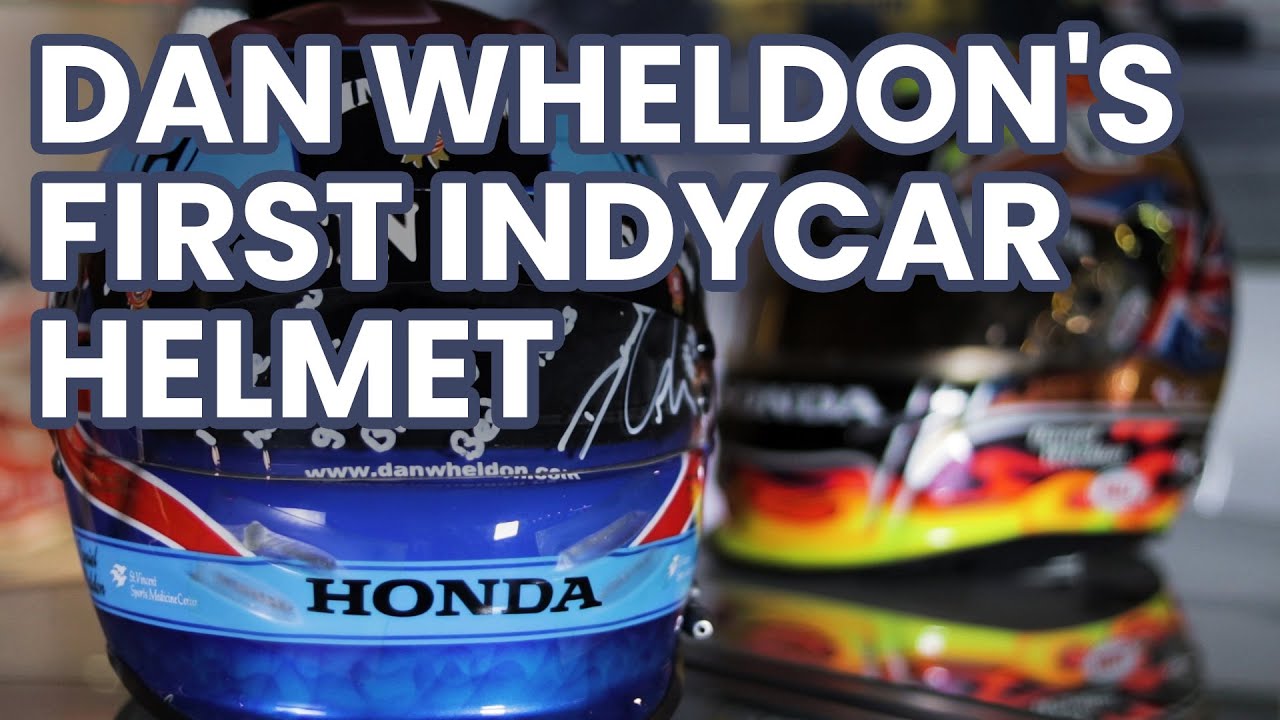 Dan Wheldon's First IndyCar Helmet