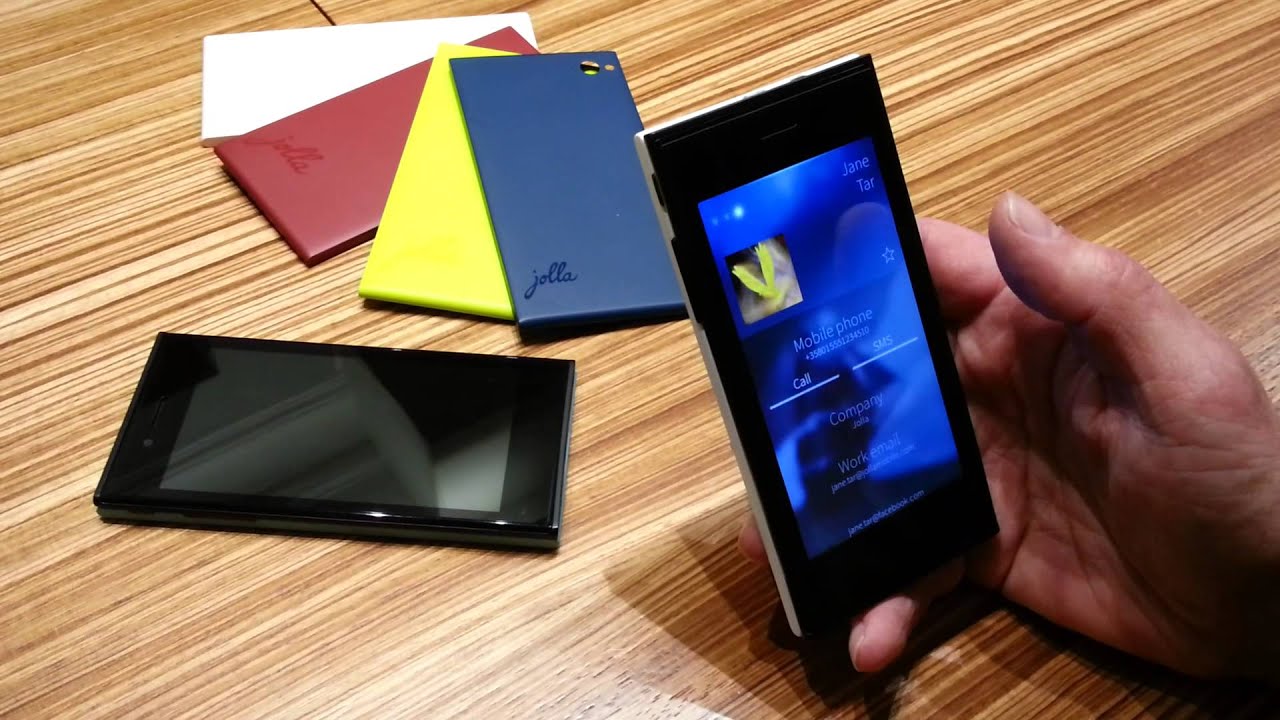 Jolla Phone Hands On Demo From Head Of Design