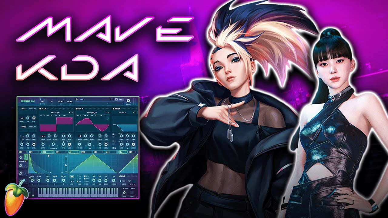 How to Make KPOP like MAVE & K/DA that SLAPS! | FL Studio 21 Tutorial