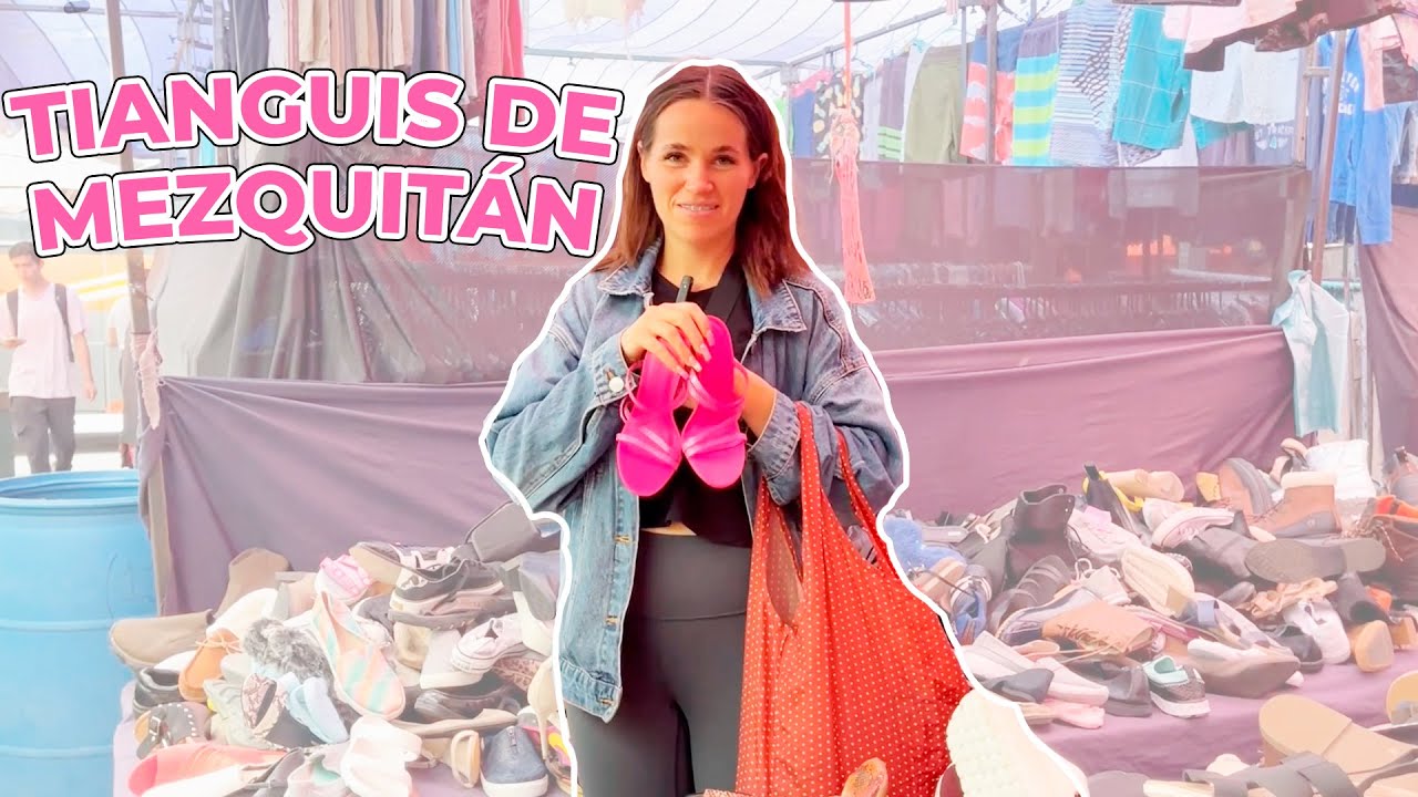 Los llevo conmigo al tianguis de Mezquitán *en Guadalajara*