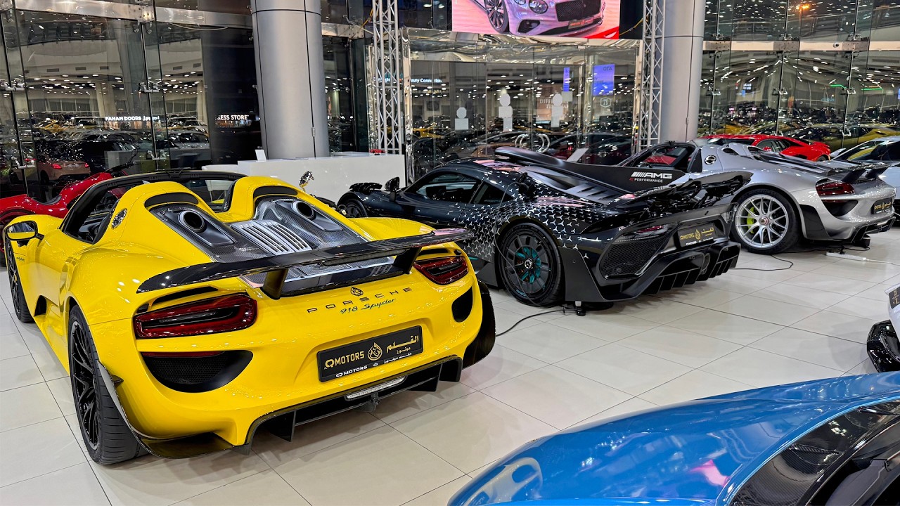 Q MOTORS DUBAI - Walking Around INSANE Supercar Dealership!