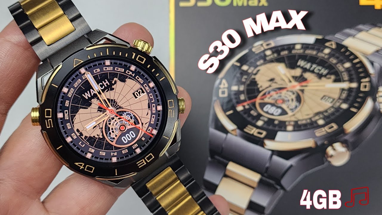 УМНЫЕ ЧАСЫ S30 MAX + 4 ГБ