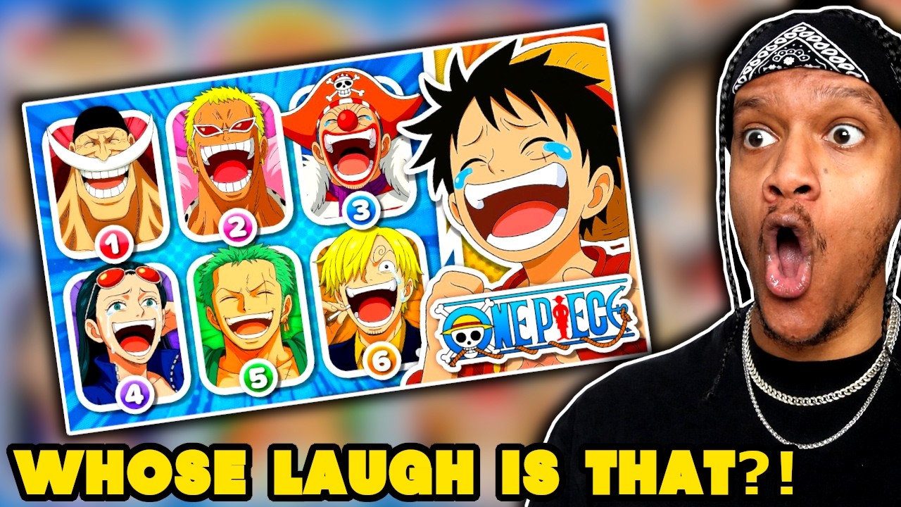 Угадайте персонажа из One Piece по его смеху | Викторина по One Piece