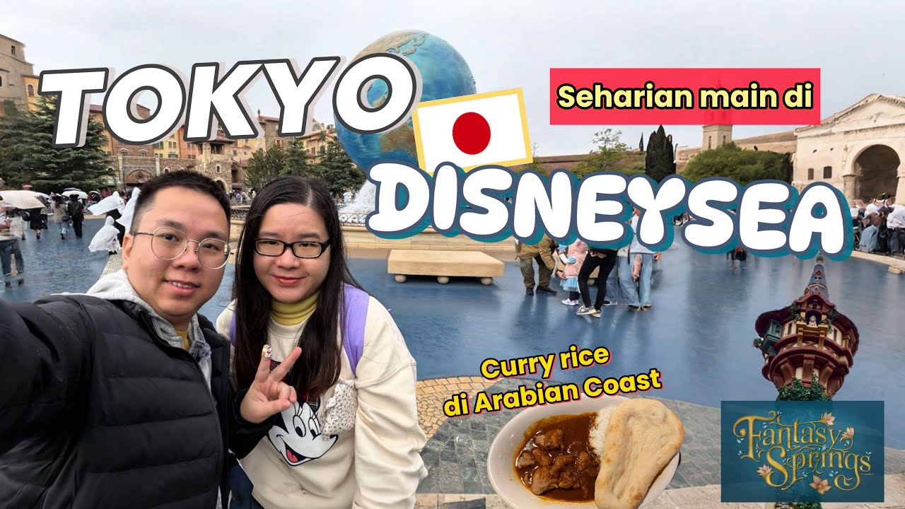 GILA!! DisneySea Tokyo Sebagus Ini! Pertama Kali Masuk Langsung MELONGO 🤯✨