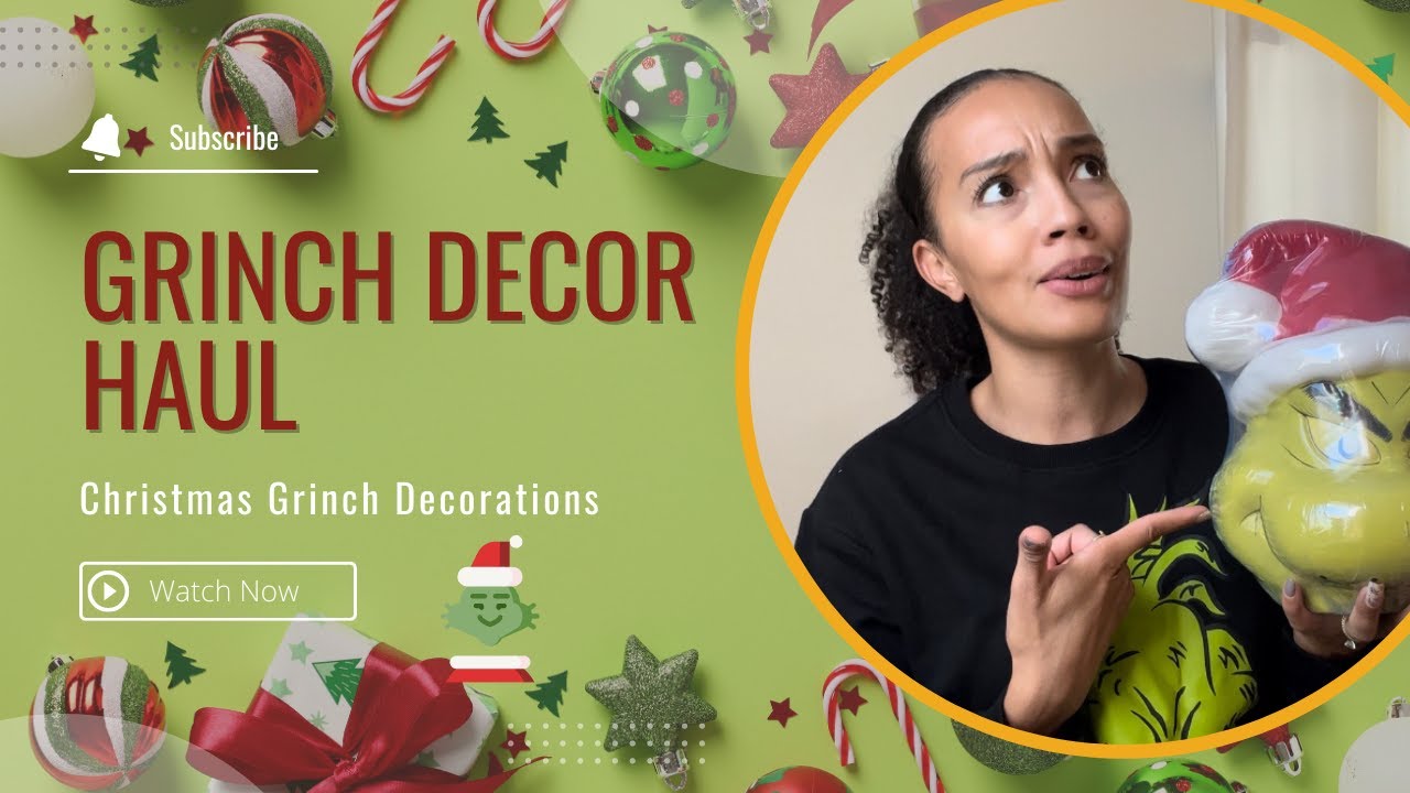 THE GRINCH Christmas Decor Haul