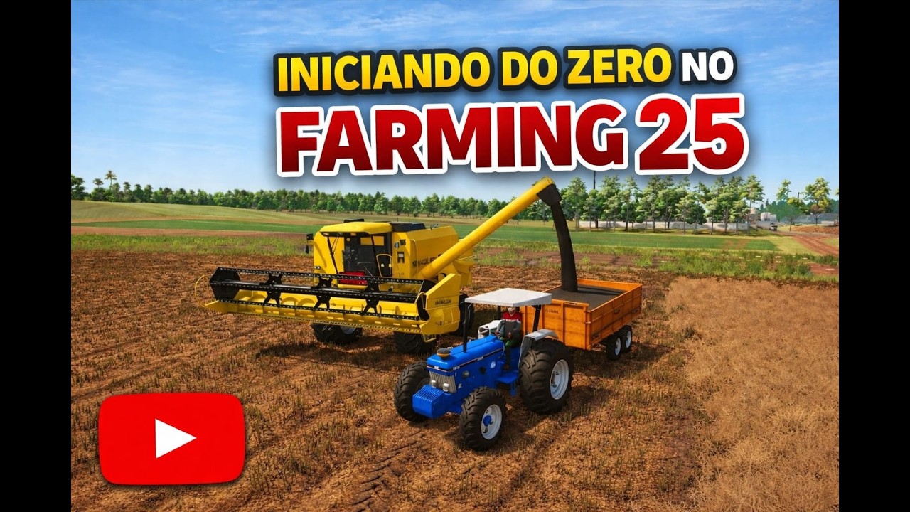 Iniciando do zero no #farmingsimulator25