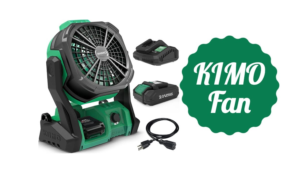 KIMO Portable Fan Battery Operated, 10
