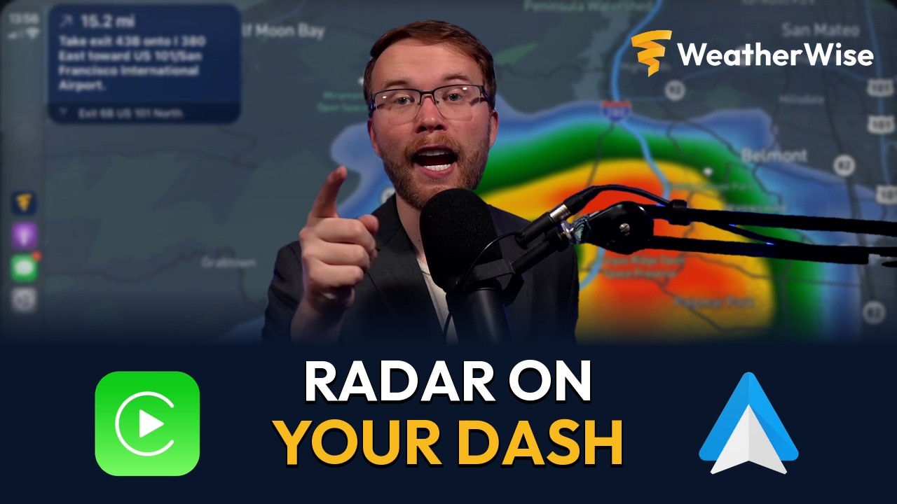 Weather Radar on CarPlay & Android Auto is HERE | WeatherWise with Ryan Hall