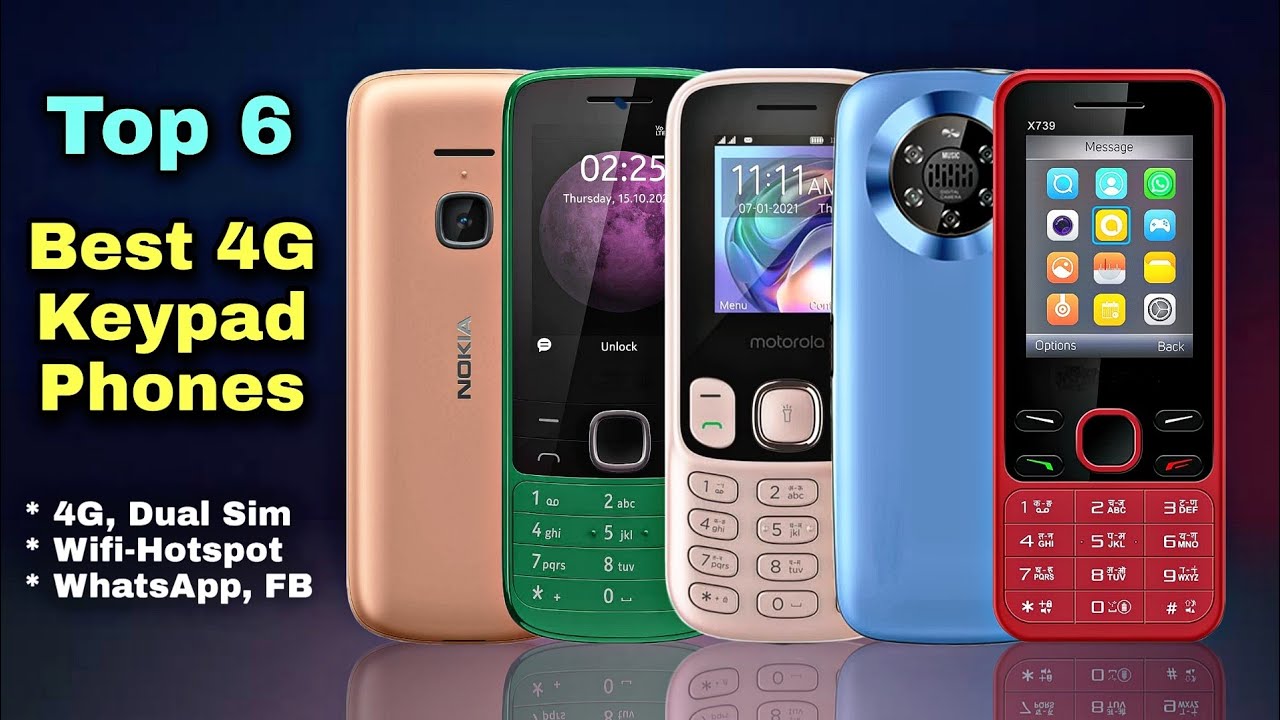 6 Best 4g keypad phone 2023 | Best keypad phone 2022